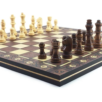 Шахматы-нарды-шашки Амбассадор магнитные 39х39 см