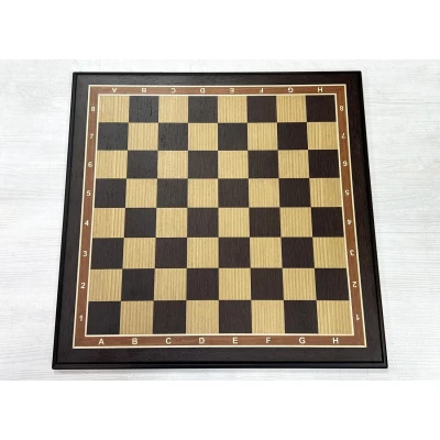 Шахматная доска нескладная Венге большая 50см