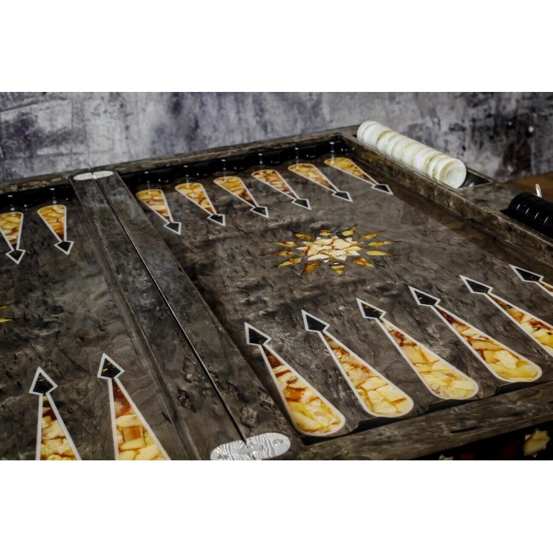 Нарды «Орнамент» светлые (Ориент)