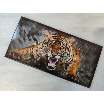 Нарды деревянные Оскал Тигра большие 60 см