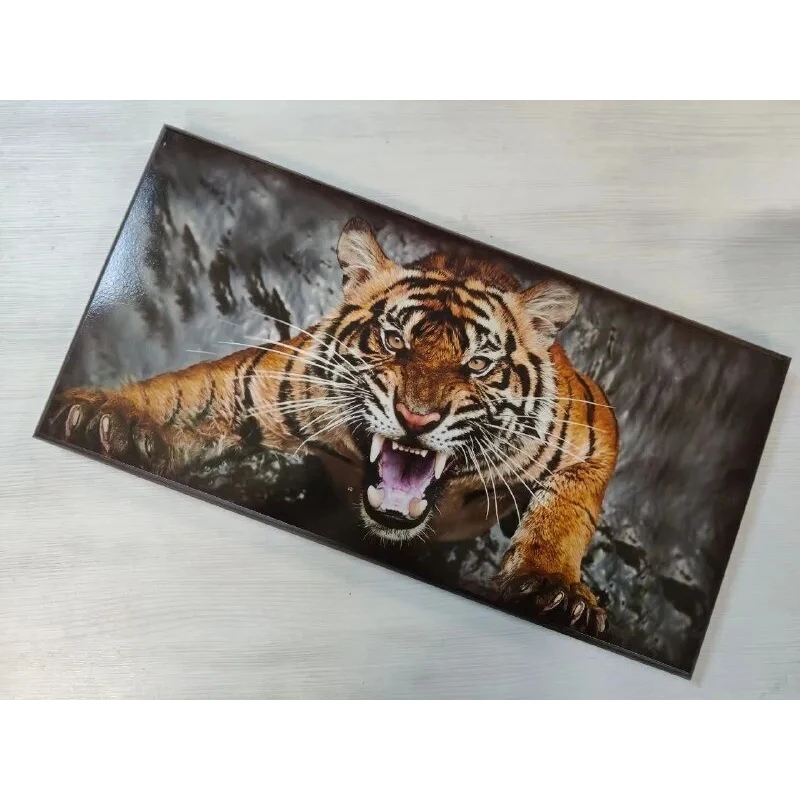 Нарды деревянные Оскал Тигра большие 60 см