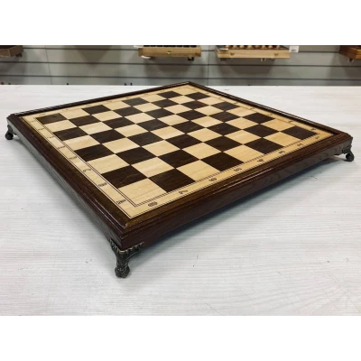 Шахматная доска нескладная из дуба большая на ножках - 1 , Hachatyr