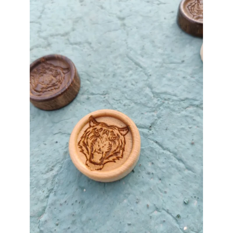 Фишки для нард и шашек резных ручной работы, 26 мм