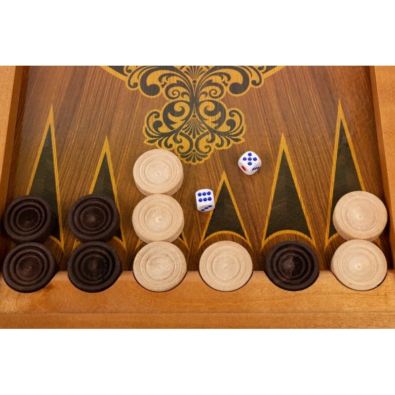 Нарды кожаные Презент Большие 60 см