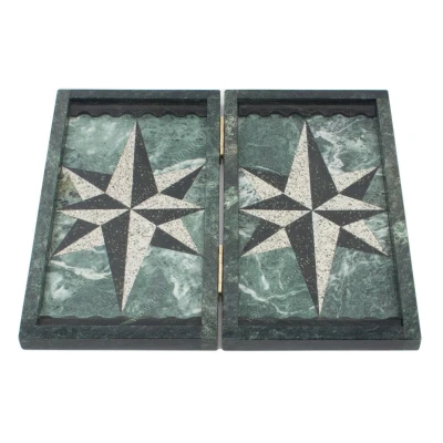 Нарды Звезда змеевик гранит