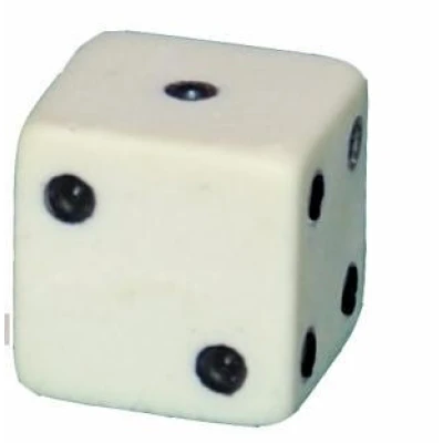 Кости игральные из слоновой кости 10 мм, 1 шт (аналог)