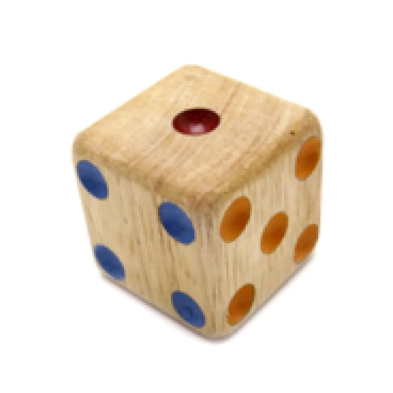 Кости игральные 12 мм (кость) Thai wood 