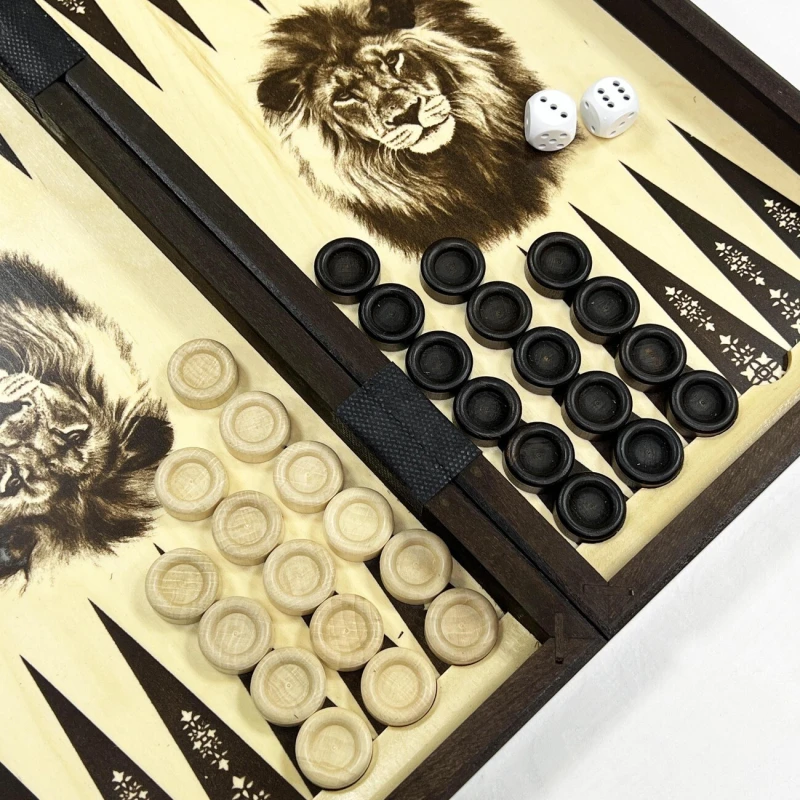 Шахматы, нарды, шашки Путешествие средние Мадон