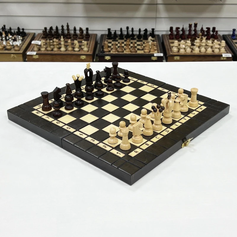 Шахматы, нарды, шашки Путешествие средние Мадон