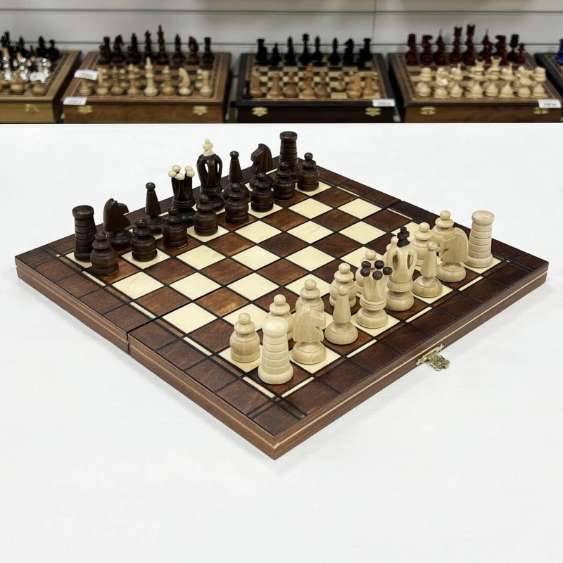 Шахматы деревянные Роял мини 32 см для детей и взрослых дорожные