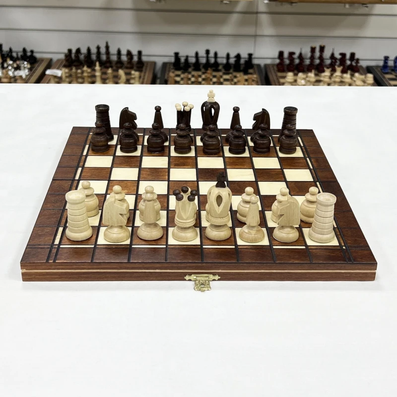 Шахматы деревянные Роял мини 32 см для детей и взрослых дорожные