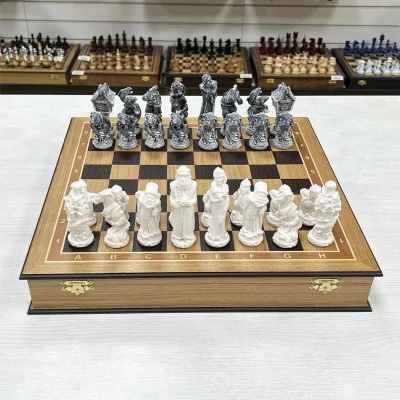 Шахматы Русские сказки в дубовом ларце