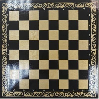 Шахматная доска резная 40см складная