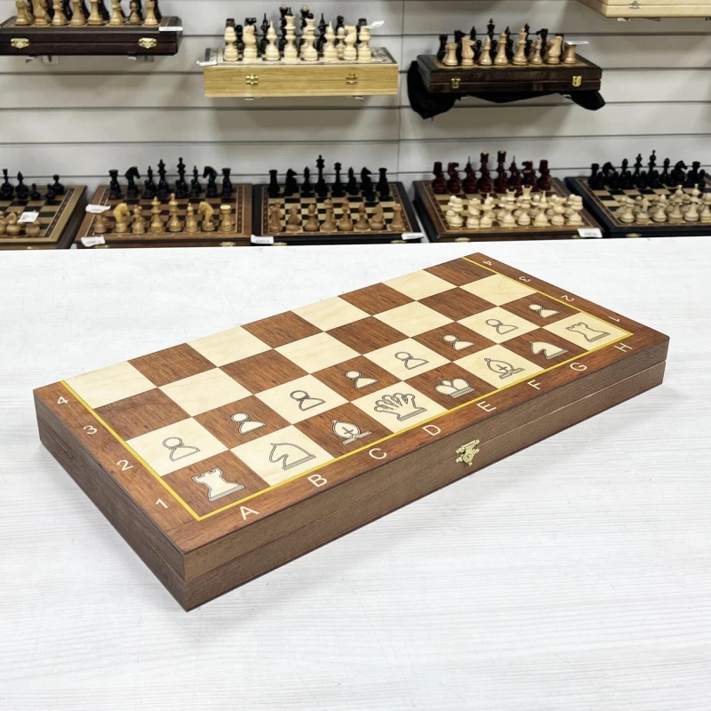 Шахматная доска Авангард люкс без фигур