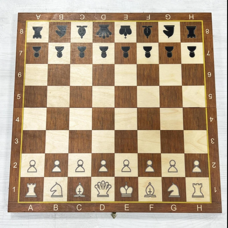 Шахматная доска Авангард люкс без фигур