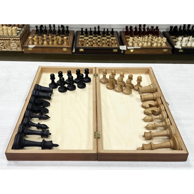 Шахматы деревянные Авангард Люкс классические