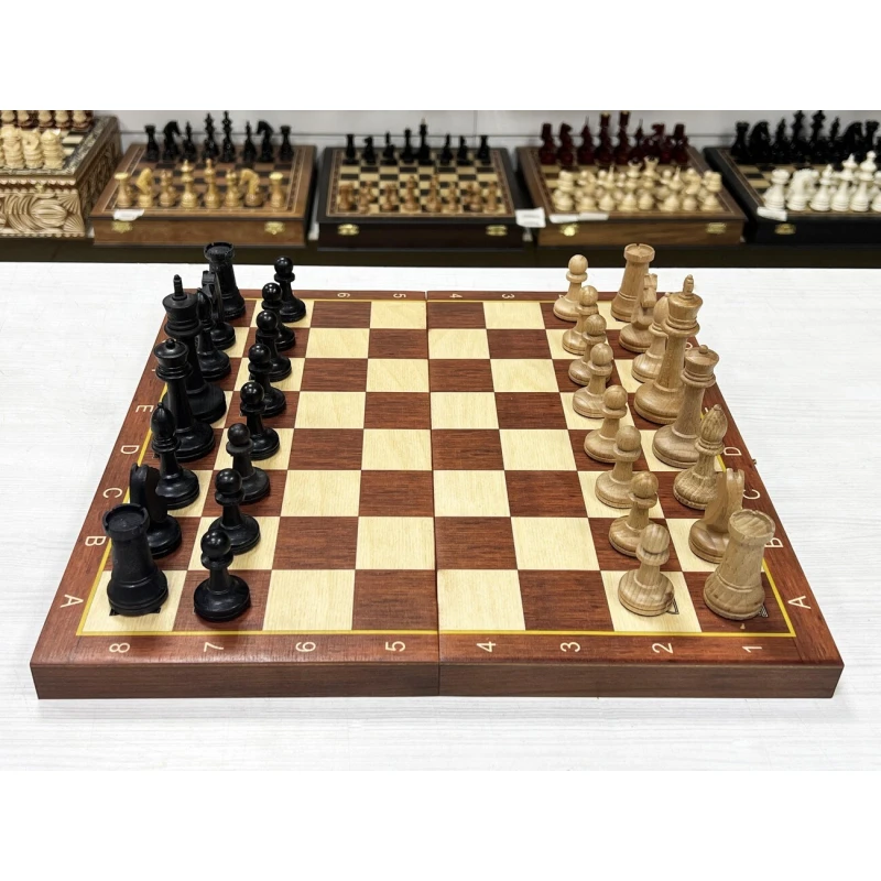 Шахматы деревянные Авангард Люкс классические