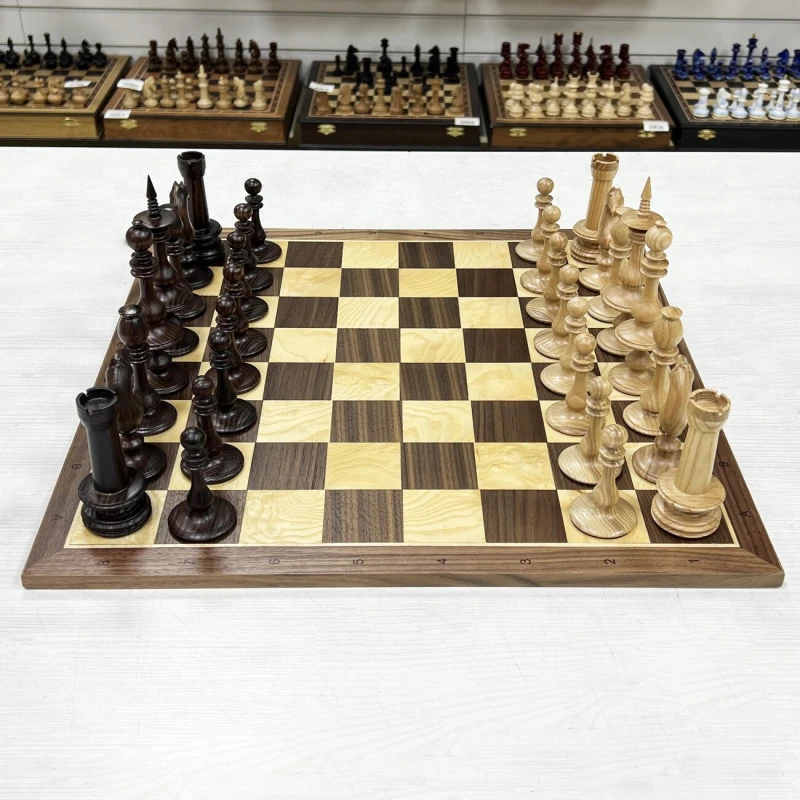Шахматы нескладные Ренессанс из ясеня