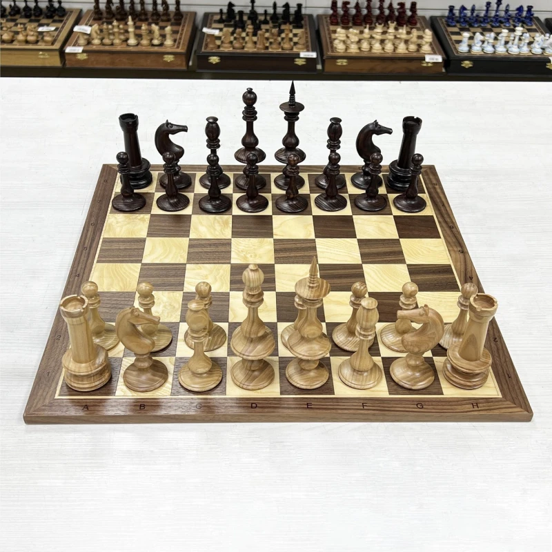 Шахматы нескладные Ренессанс из ясеня