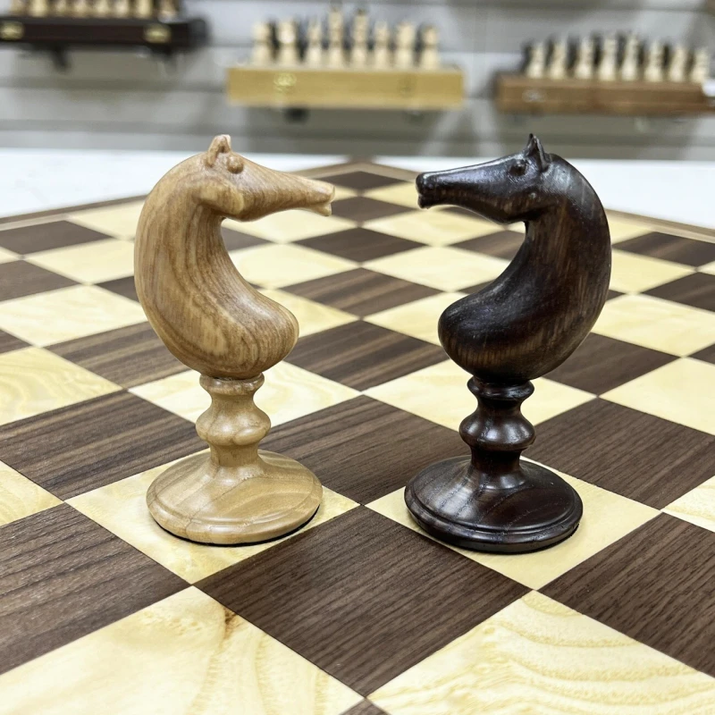Шахматы нескладные Ренессанс из ясеня