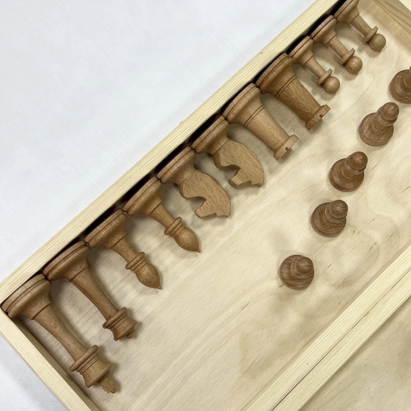 Шахматы деревянные гроссмейстерские с фигурами из бука утяжелёнными