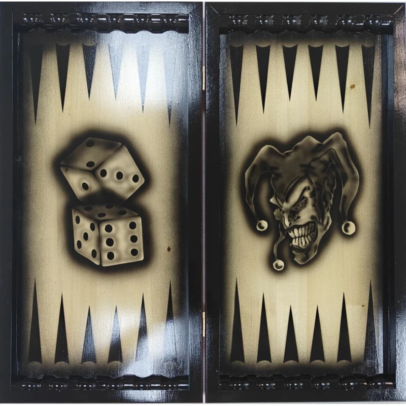 Нарды Джокер 60х30 резные