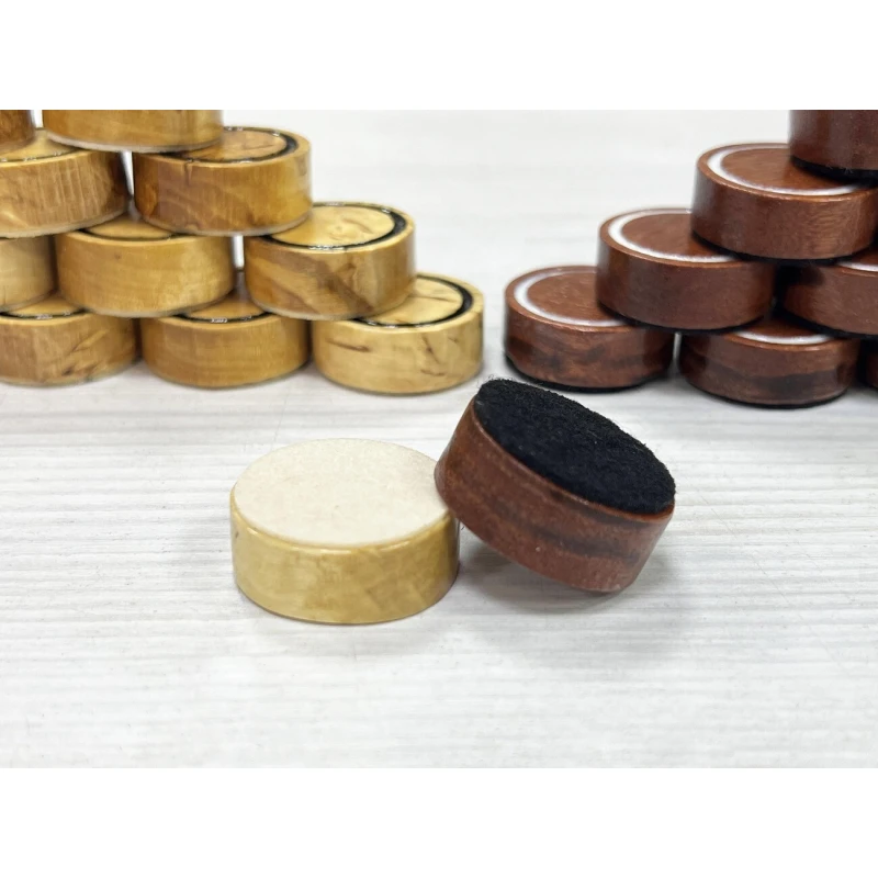 Фишки для нард Карельская береза Махагон 30 мм