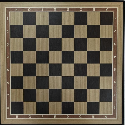 Шахматная доска нескладная Дуб большая 50см