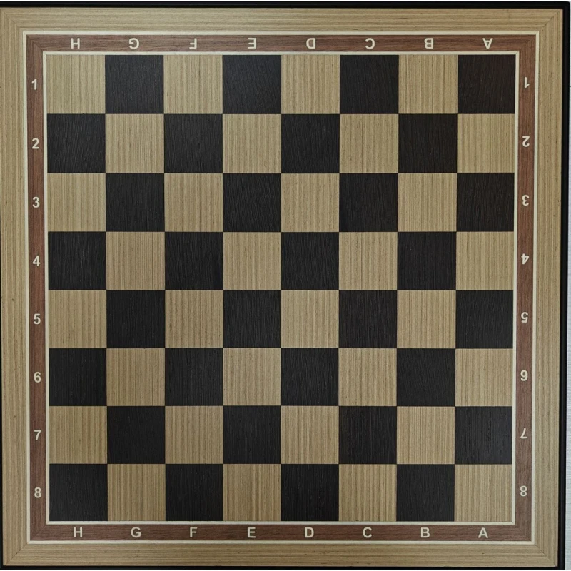 Шахматная доска нескладная Дуб большая 50см