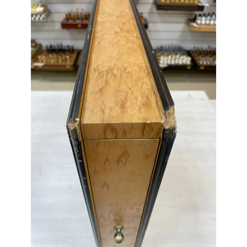 Шахматный ларец с ящиками эвкалипт 47х47 №5