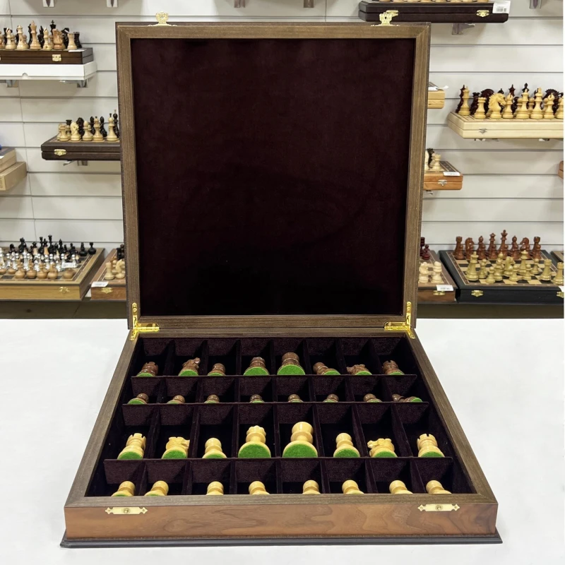 Шахматный ларец Эндшпиль орех большие