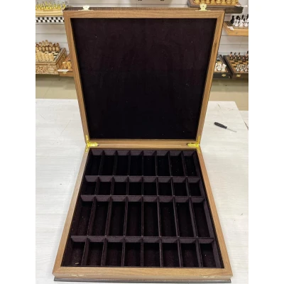 Шахматный ларец американский орех 45х45 №4