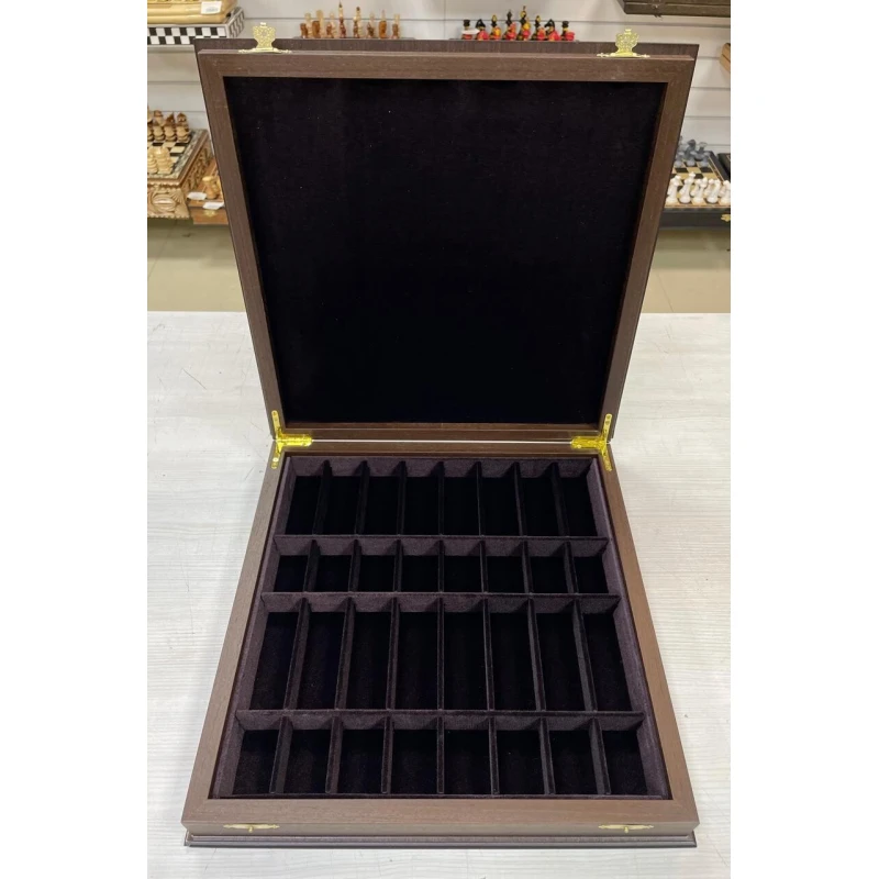 Шахматный ларец венге 40 х 40 №1