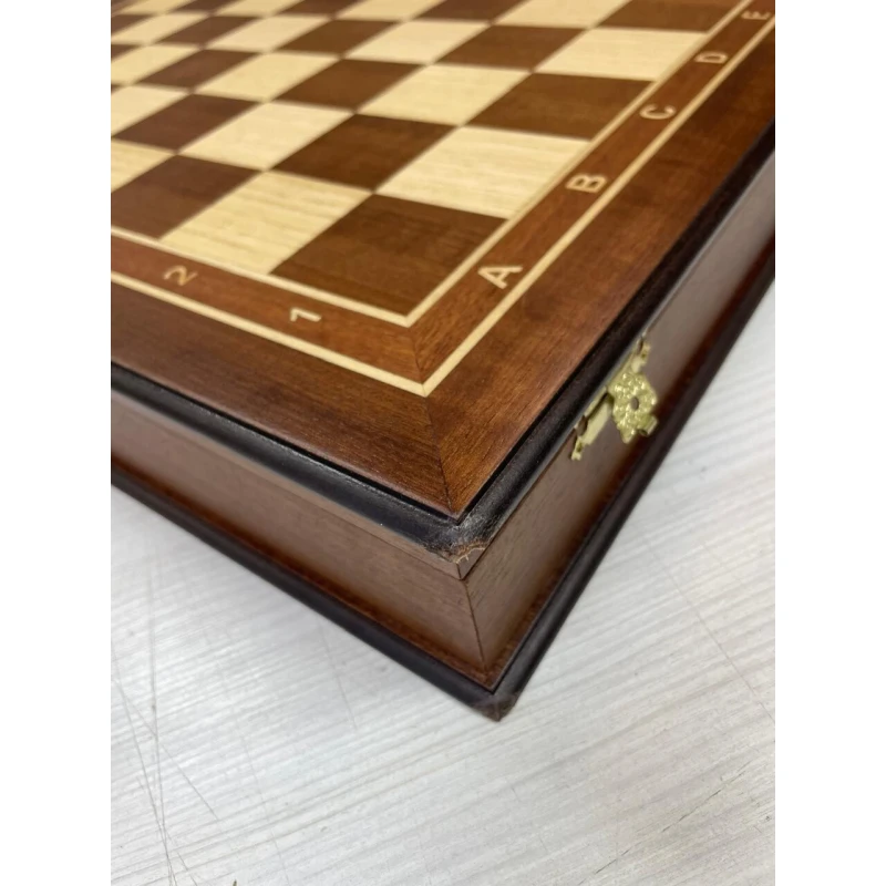 Шахматная ларец махагон 45 х 45 №2