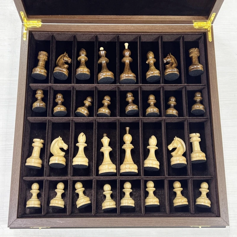 Шахматы в ларце подарочные венге Премиальный люкс