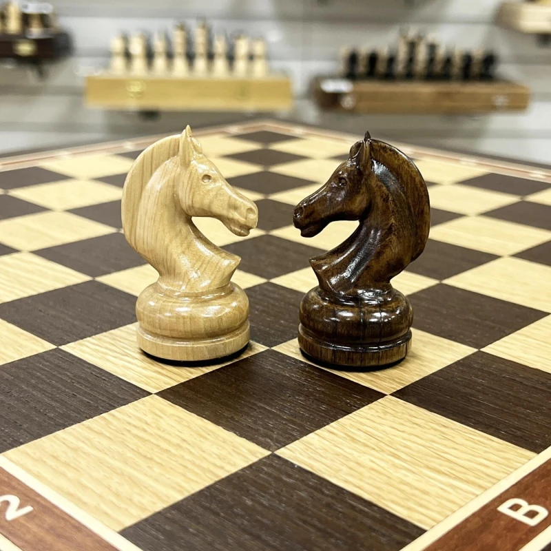 Шахматы в ларце подарочные венге Премиальный люкс