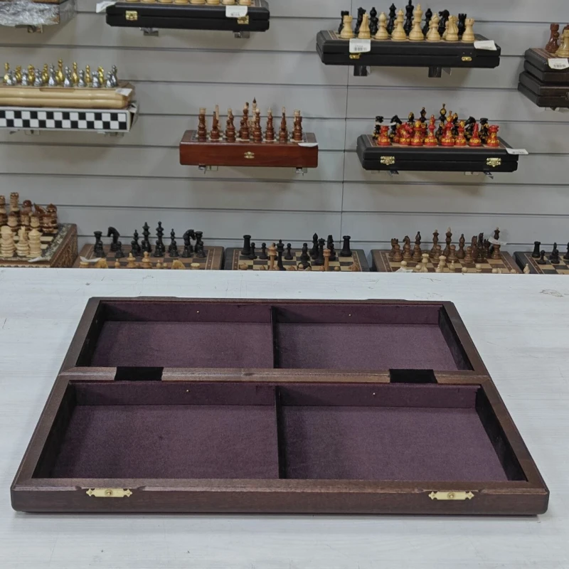 Шахматы подарочные из дуба большие с фигурами Эндшпиль