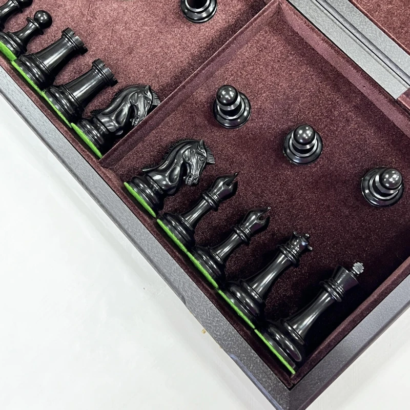 Шахматы эксклюзивные мореный дуб Стаунтон Royal большие