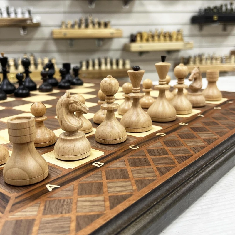 Шахматы нарды шашки орех Стародворянские