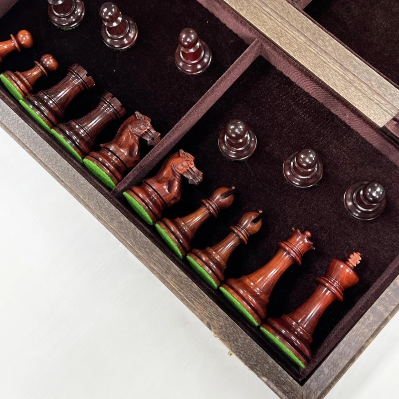 Шахматы венге Стаунтон ретро падук самшит