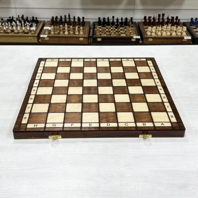 Шахматная доска Польская без фигур 40 см