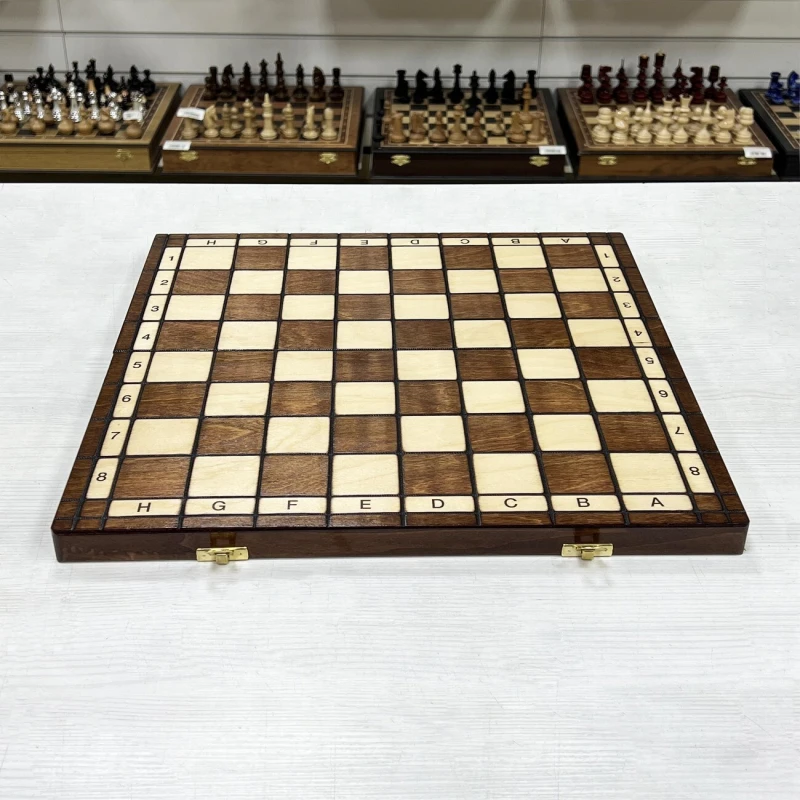 Шахматная доска Польская без фигур 40 см