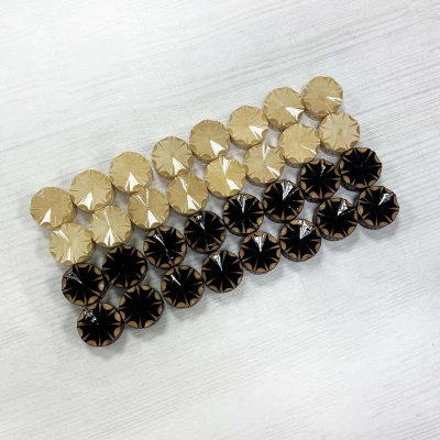 Фишки для нард и шашек резные ручной работы 30 мм