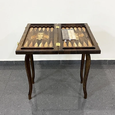 Нарды ломберный стол резной Герб России, Hachatyr