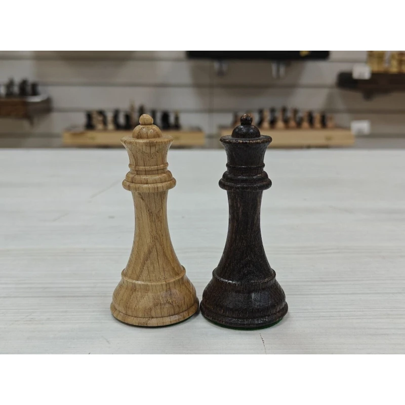 Шахматные фигуры деревянные Суприм дуб