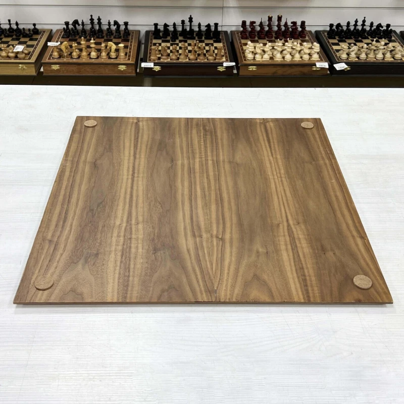 Шахматы нескладные орех с фигурами Суприм из дуба