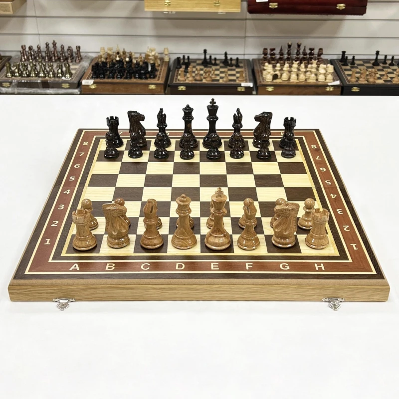 Шахматы деревянные Турнирные венге Суприм 50 см