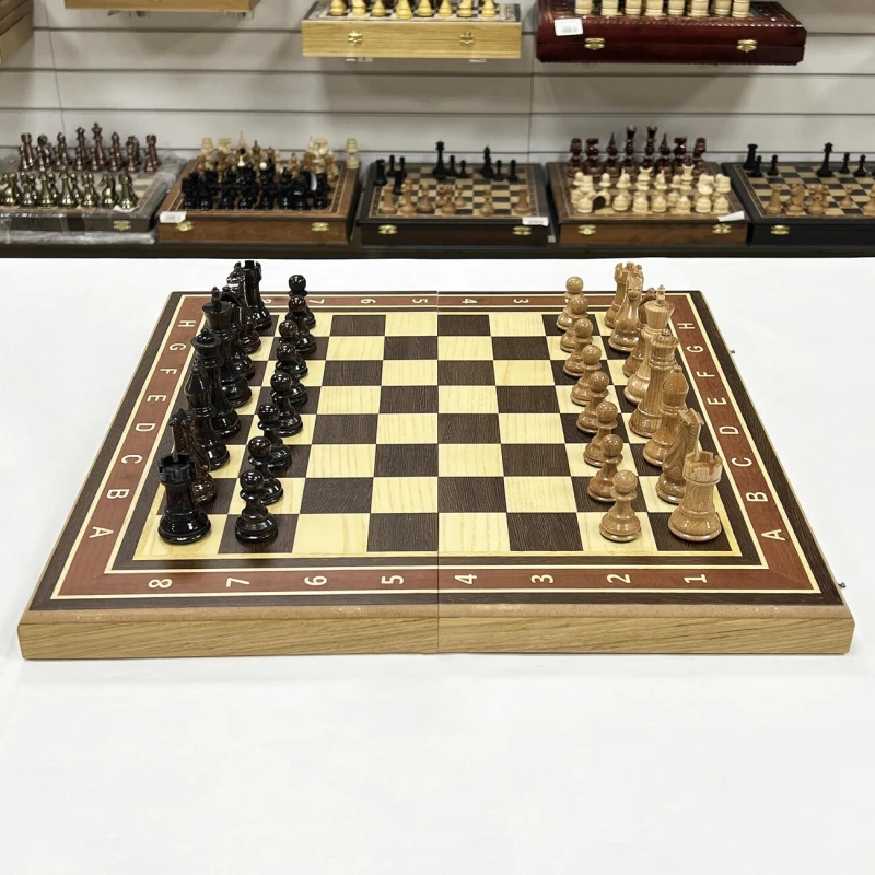 Шахматы деревянные Турнирные венге Суприм 50 см