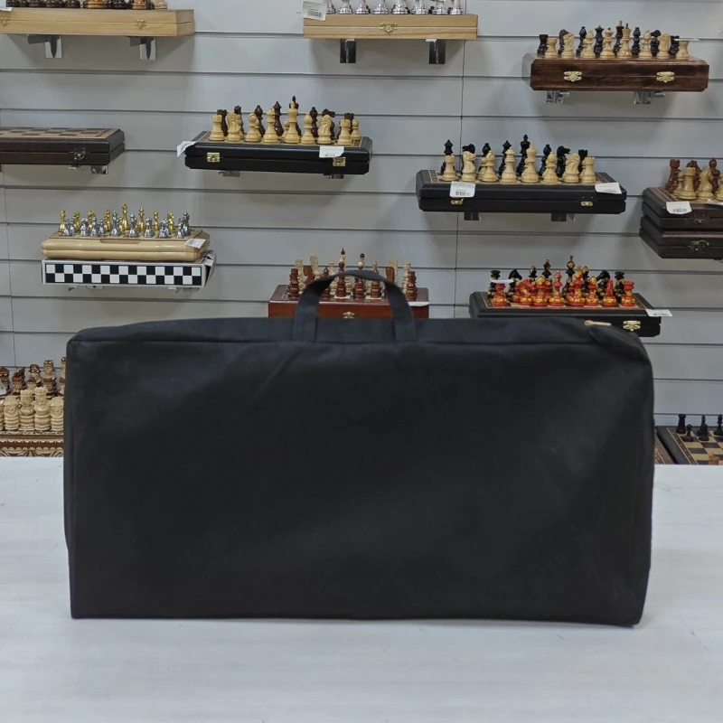 Нарды дерево/кожа коричневые подарочные большие