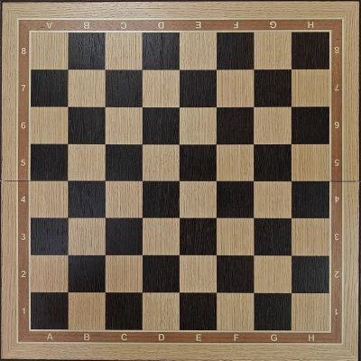 Шахматная доска складная Турнирная дуб 50 см